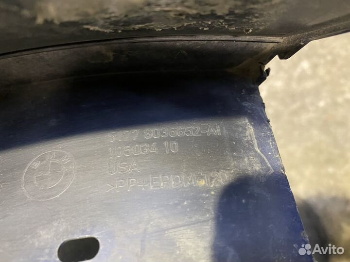 BMW X5 (E70) М пакет с 2009 - Накладка крыла, расш