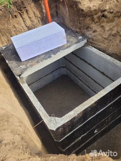 Установка септика погреба под ключ