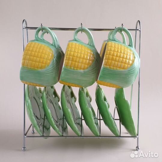 Чайные чашки набор из 6 штук