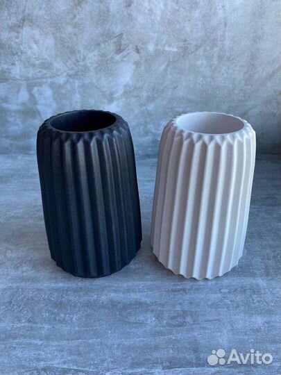 Ваза из гипса 15 см высота в наличии