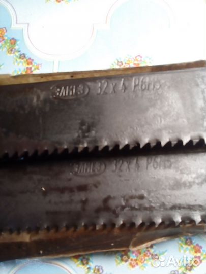 Полотна машинные для мех. пил 400х32х4 Р6М5