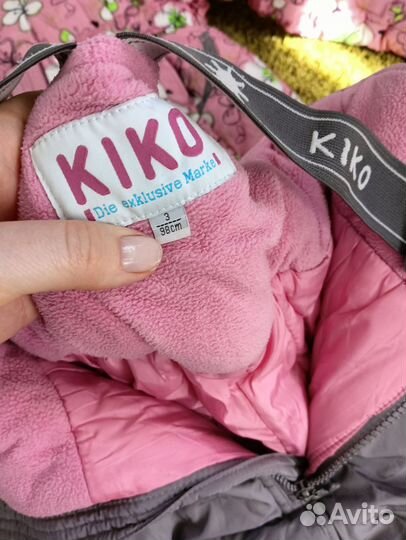 Зимний костюм для девочки 3 года