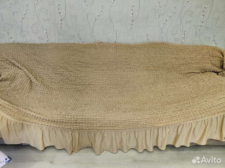 Чехол на угловой диван,бу