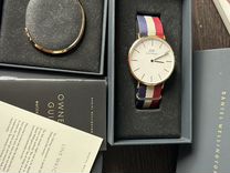 Часы daniel wellington с браслетом комплект