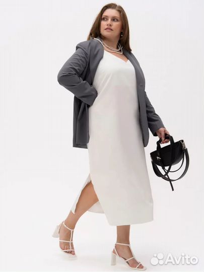 Платье комбинация, большой размер, новое