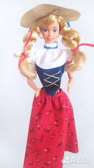 Кукла Барби 90 х Swiss Barbie 1983