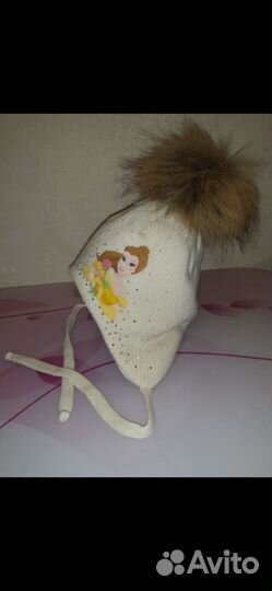 Шапка зимняя для девочки