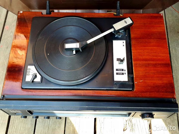 Проигрыватель винила вега 323