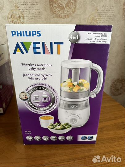 Пароварка-Блендер 4 в 1 Philips Avent