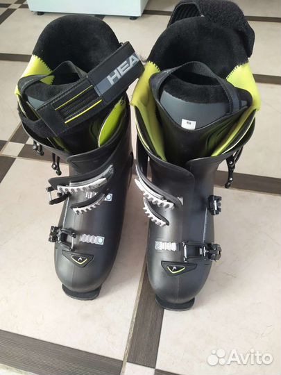 Комплект: горные лыжи head+ботинки head+палки+чехл