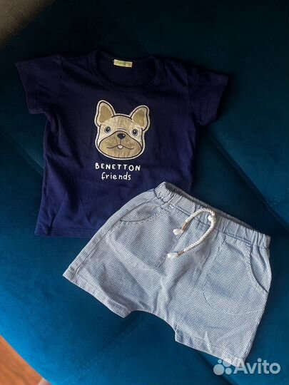 Детские вещи пакетом на мальчика 74-80 размер