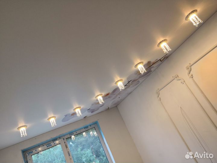 Натяжные потолки