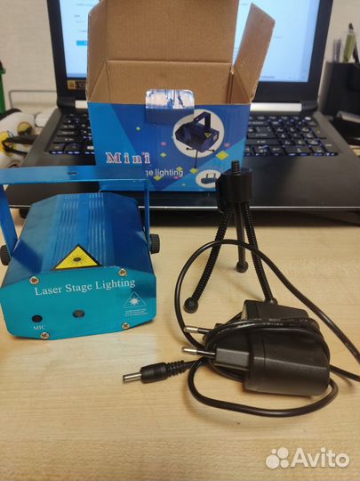 Проектор для светомузыки mini
