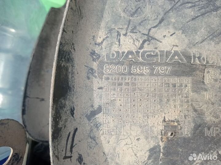 Пыльник двигателя рено