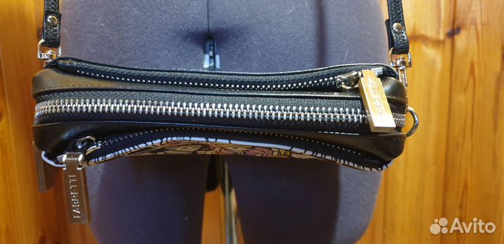 Сумка fabretti натуральная кожа