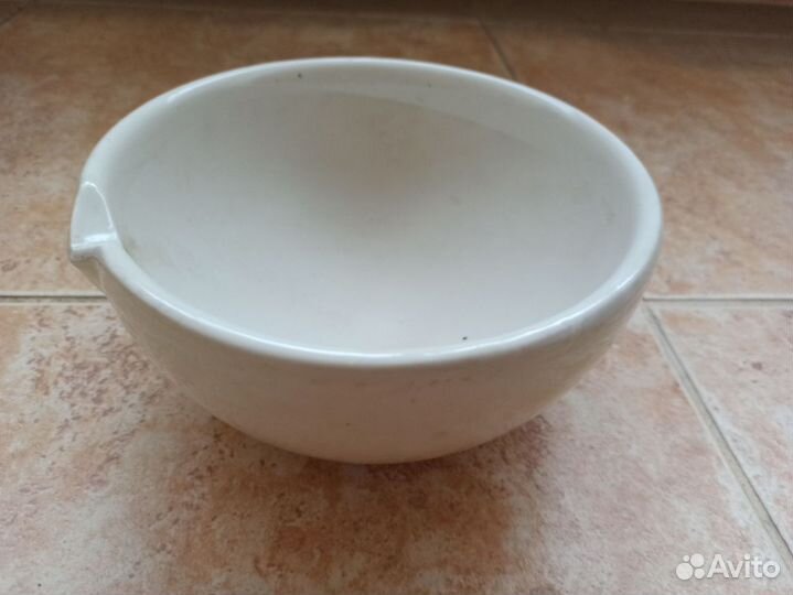 Ступка фарфоровая с пестиком