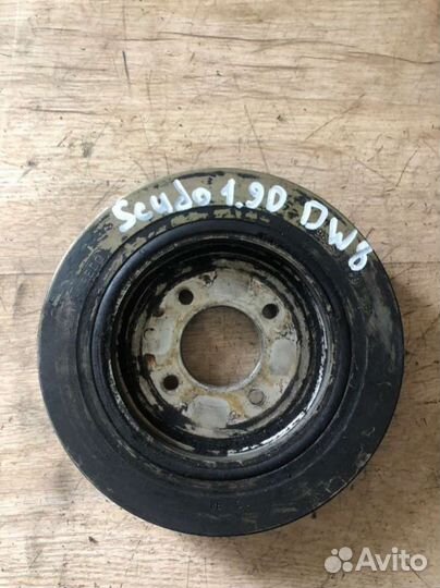 Шкив коленвала fiat scudo 1 1.98 nn