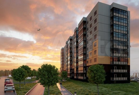 2-к. квартира, 55,9 м², 3/9 эт.