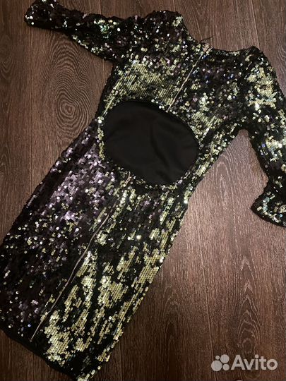 Платье с пайетками 42 44