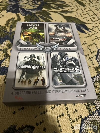 Сборник игр Ultimate Strategy Pack Box (рс)