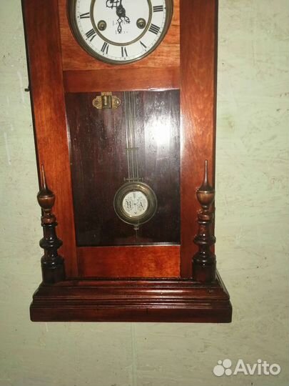 Старинные настенные часы le roi a paris