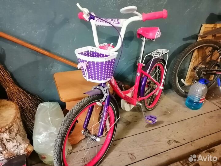 Детский велосипед для девочки бу