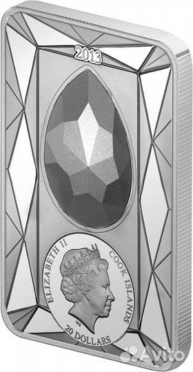 Монета серебряная Silver Luxury Line 100 гр