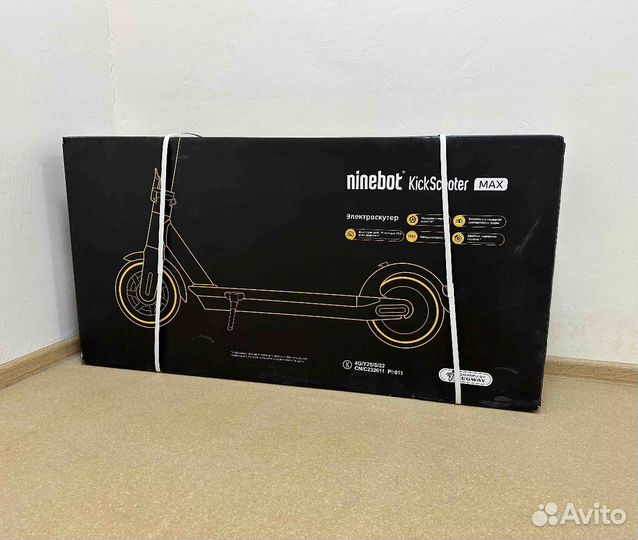 Электросамокат Ninebot KickScooter Max G30P black