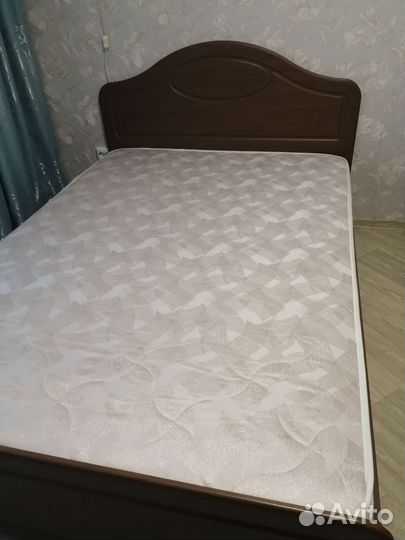 Кровать полуторка с матрасом бу