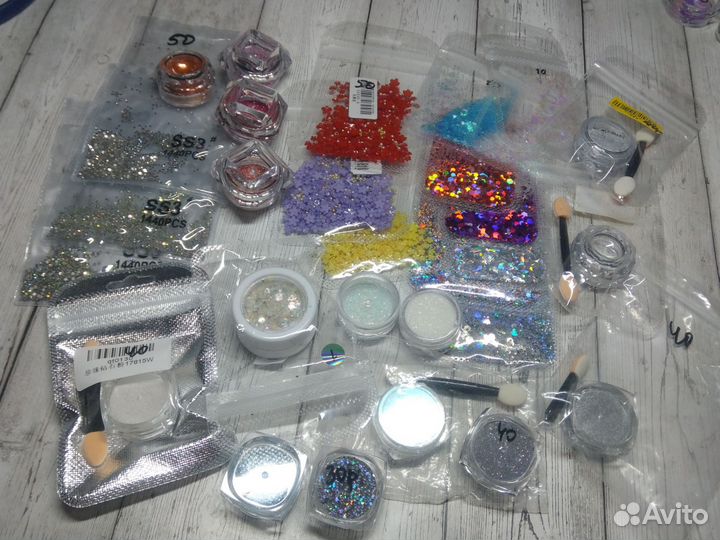 Всякий дизайн для ногтей. Набор пилок и инструмен