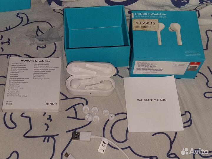 Беспроводные наушники/гарнитура honor FlyPods Lite