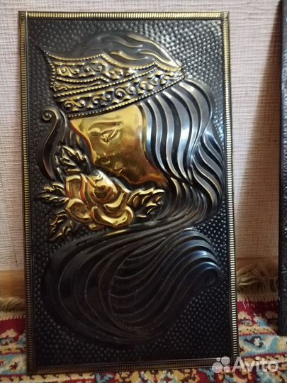 Картина чеканка