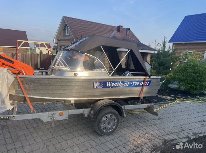 Wyatboat 390 DCM + hidea 9.9 PRO