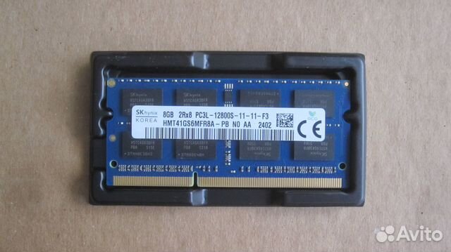 Sodimm 8Gb DDR3-1600 PC3L-12800S Hynix купить в Москве с доставкой ...