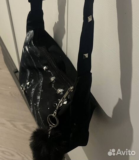 Готическая сумка эмо гот y2k goth 2000s 00s