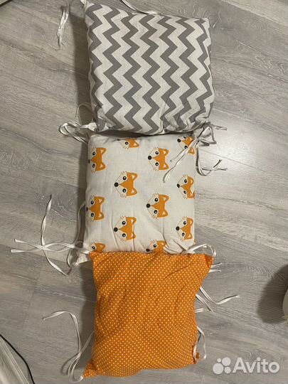 Бортики в детскую кроватку