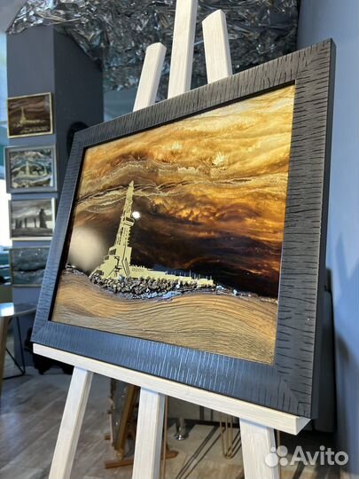 Буровая в атмосфере