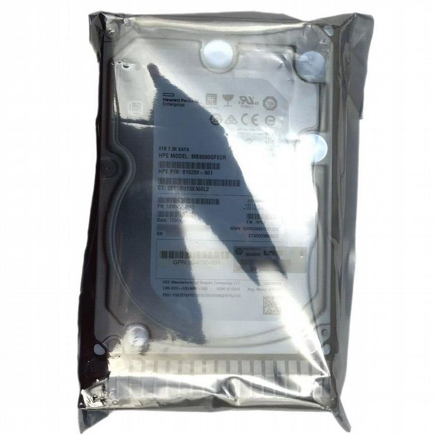 [857370-B21] Жесткий Диск Hp 8tb Sata3.5 Mb8000gfecr 857370-B21