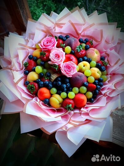 Фруктовые букеты/ подарок маме / жене/ коллеге