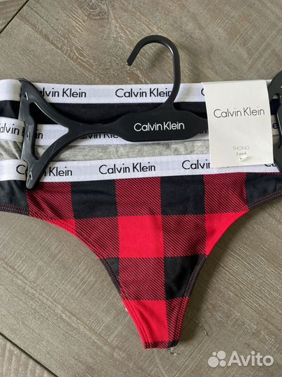 Calvin Klein новые трусы стринги оригинал