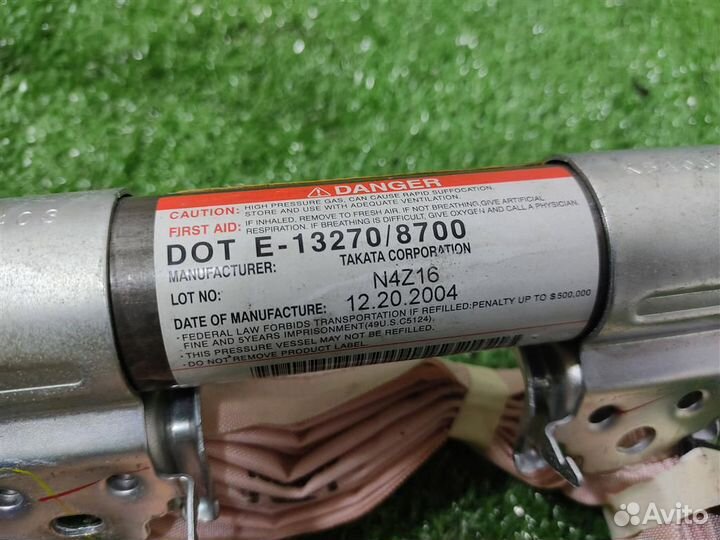 Подушка безопасности (шторка) левая Toyota RAV4 A