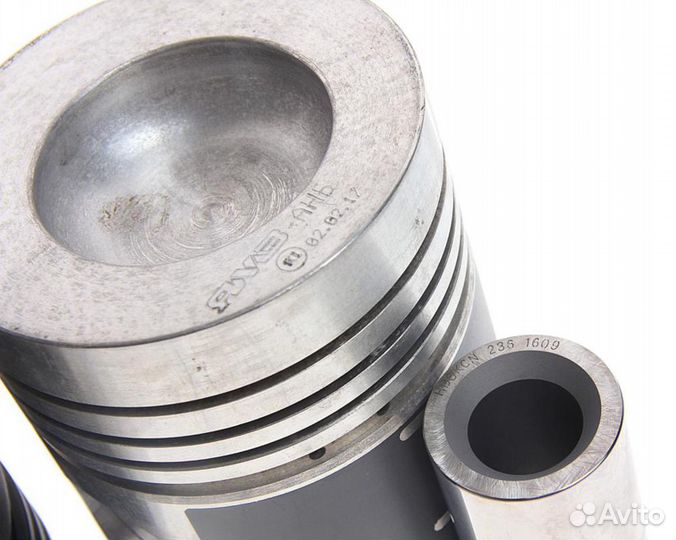 Гильза с поршнем ямз-238нб (гильза, поршень, кольц
