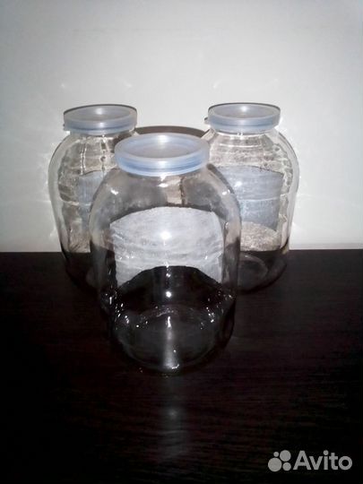 Стекло банка 3л