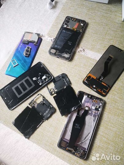 Материнская плата на Huawei p20 pro, задние крышки