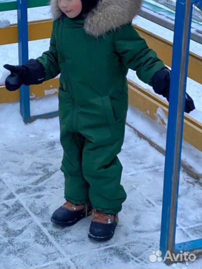 Комбинезон зимний 110 очень теплый
