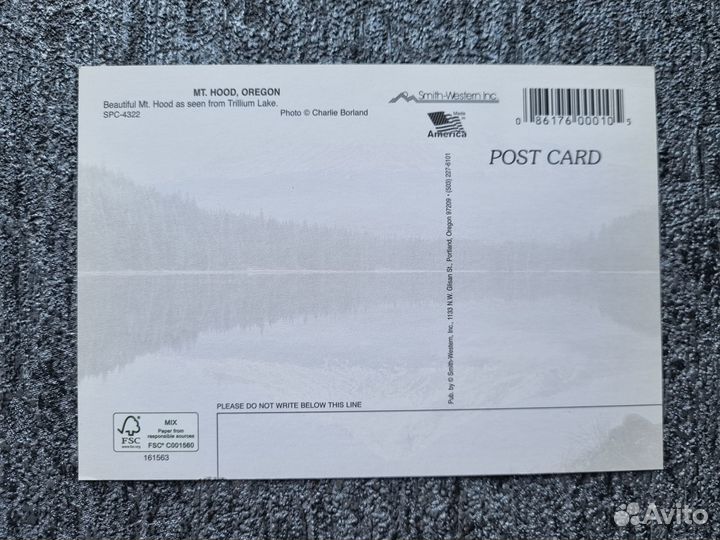 Открытка Smith Western Inc. 4322