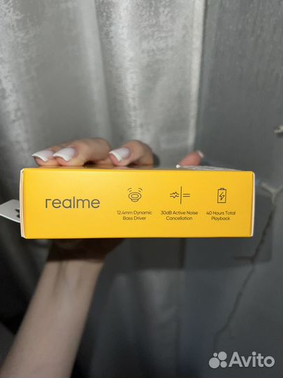 Беспроводные наушники realme buds t300