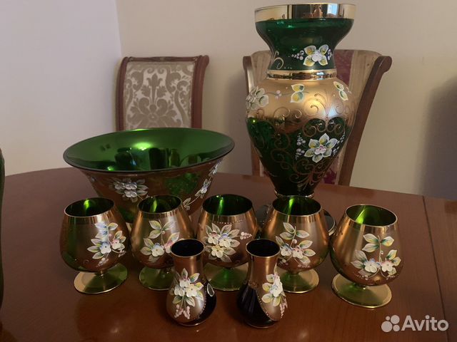 Богемское стекло смальта Чехословакия от 2000