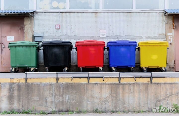 Пластиковый контейнер 1100л. Арт. 7500