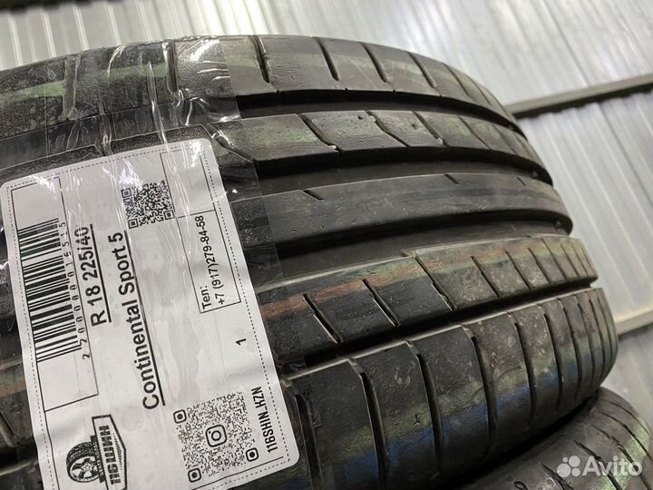Continental ContiSportContact 5 225/40 R18 92Y